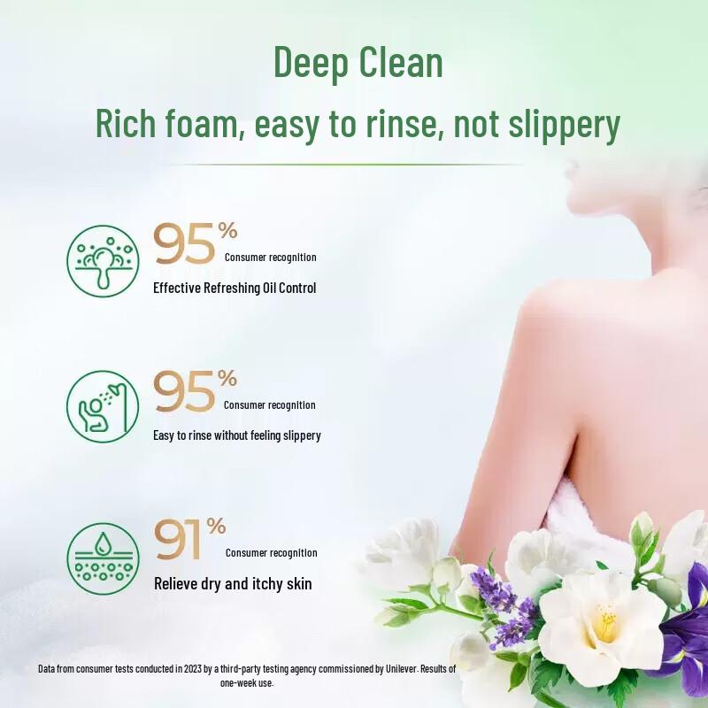 Lux Refreshing Body Wash, Mugwort & Camellia Scent (3x900g)