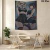 Ellen Joe Burnice Pattern Home Decor Tapestry, Wall Hanging, Decorative RV Wall Cloth.DGT261018053
