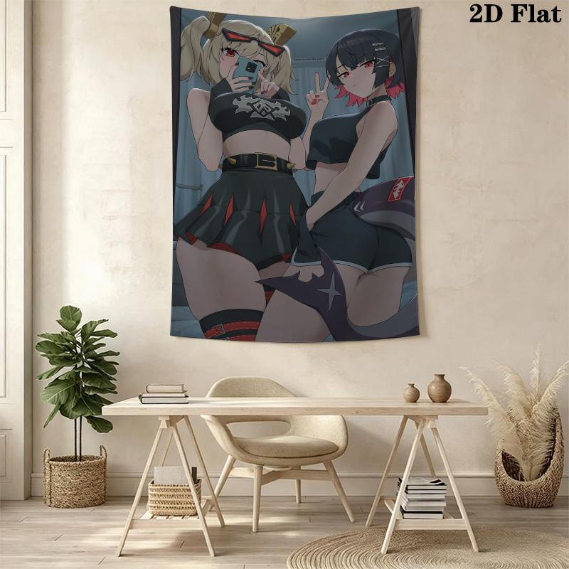 Ellen Joe Burnice Pattern Home Decor Tapestry, Wall Hanging, Decorative RV Wall Cloth.DGT261018053