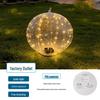 2026 Solar LED Waterproof Warm Color Pool Light - Outdoor Decorative PVC Inflatable Ball.