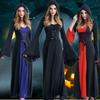 Halloween Jelmez Ruha Női Vámpír Démon Kaszás Boszorkány Cosplay Öltözet Party Színpadi Előadás