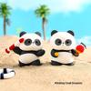 Graceful Sports Panda Blind Box Figurine - Office Desk Ornament & Gift