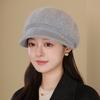 Women Autumn and Winter New Models In The Elderly Rabbit Fur Warm Knitted Cap Outdoor Riding Cold Hat