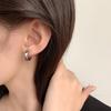 Gold Color Round Earrings for Women Earcuff Women No Pierced C Shape Geometric Earclip Ear Bone Clip Punk Jewelry