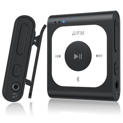 AGPTEK MP3 Bluetooth Large Lossless FM Fast Compact and Ideal for and Includes Voice Guide and Japanese Instruction A51 Clip-on Player, 64GB, 5.1