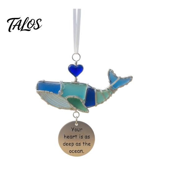 Indoor Garden Hanging Decoration Coastal Spirit Ornament, Durable Acrylic Decorative Pendant, Serene Living Space Decorations Inspired Home