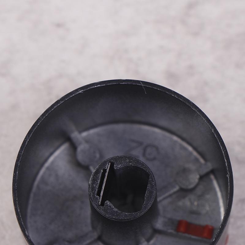 2 Pcs 8Mm Gas Stove Knobs Cooker Oven Control Switch Gas Cooker Accessories Assembly Black Button