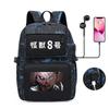Comic Peripheral Backpack Youth School Bag