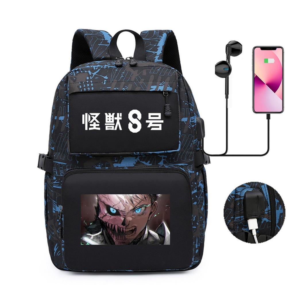 Comic Peripheral Backpack Youth School Bag