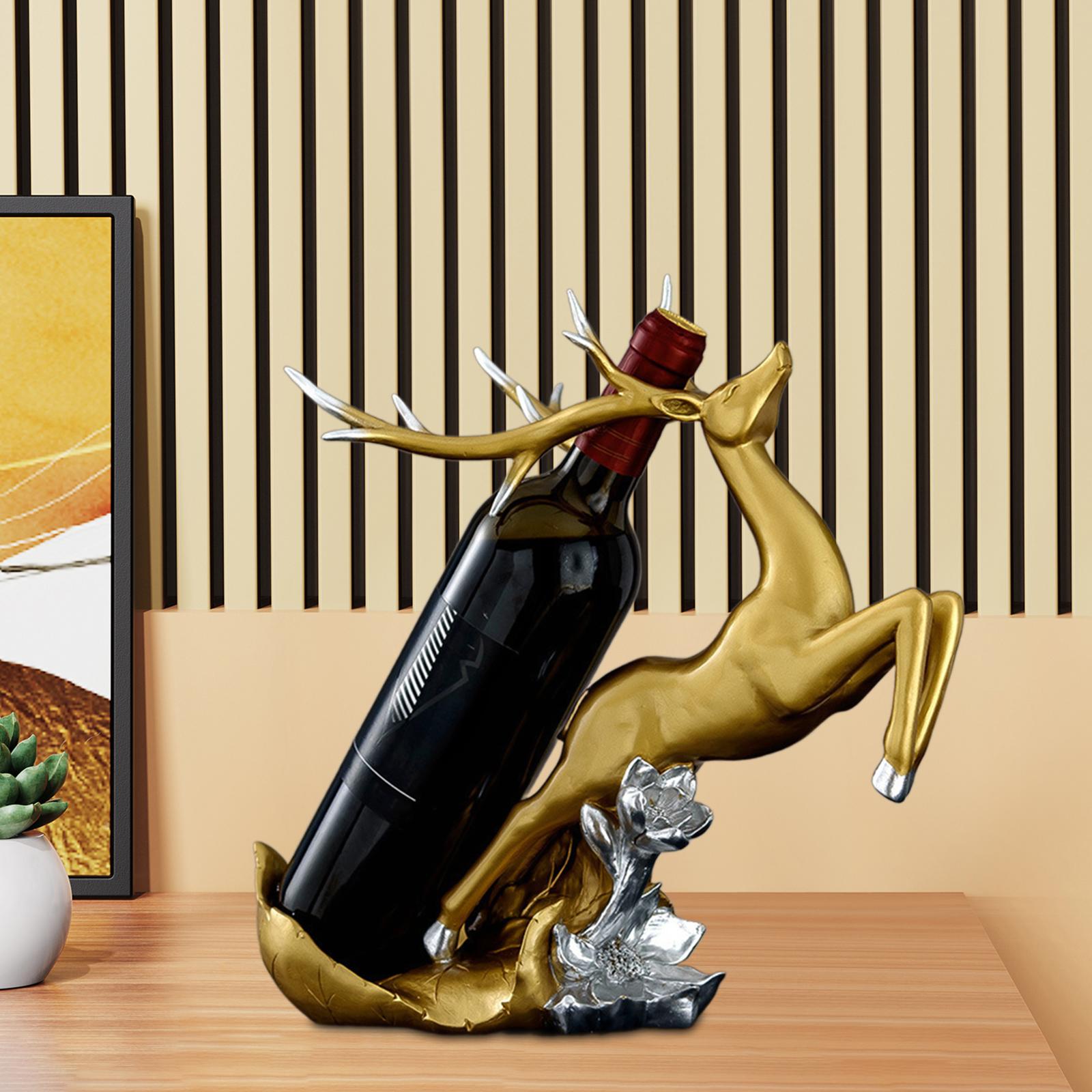 

Wine Rack Accessories Table Wine Holder for Hotel Restaurant Home золотий