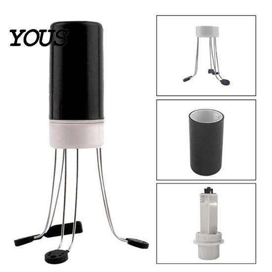Cooking Helper for Mothers Automatic Hands Free Kitchen Mixer, 3 Speed Settings Battery Operated Accessory Gadget, Triangular Stable Base Cordless