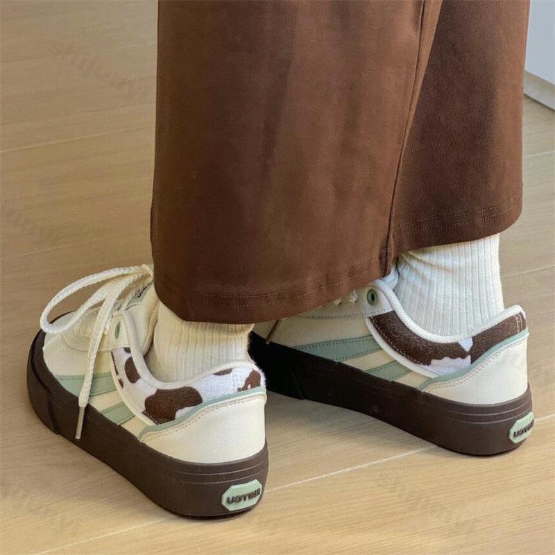 Women Platform Flats Autumn Winter Vintage Cross Tied Casual Shoes Comfortable Height Increase Non Slip Vulcanized Shoes