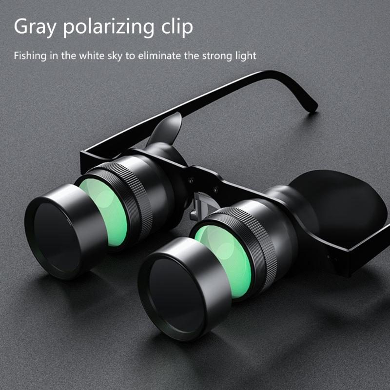 Fishing Binoculars Portable Telescope Fishing Magnifier Glasses Opera Glasses