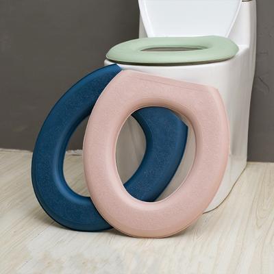 Waterdichte Zachte Toiletbrilhoes Badkamer Wasbare Closetzitting Mat Kussen O-vorm Toiletbril Bidet Toiletdeksel Accessoires