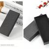 Large Black Rectangular Watch Gift Box with Built-in Sponge Pad