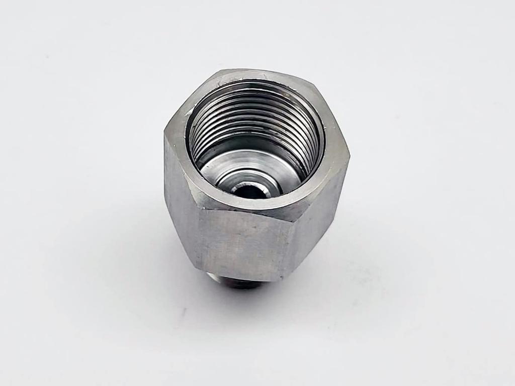 Stainless Steel Sensor Adapter Male to Female Converter Connector Male M14P1.5 to M16 x1.5 HEX 18