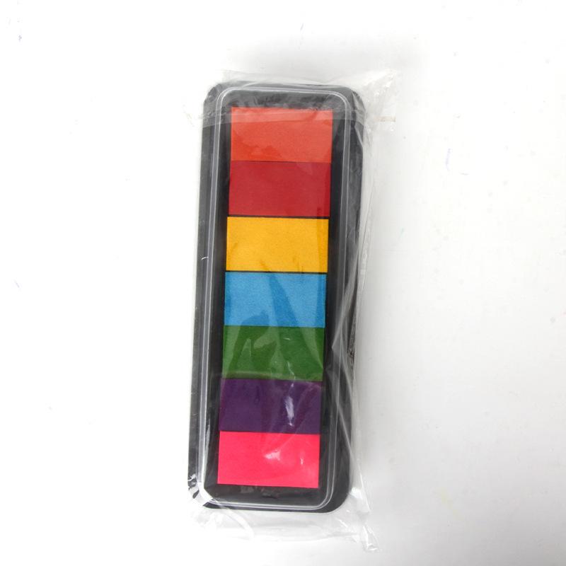 7-Color Portable Washable Finger Paint Set for Kids  Creative Thumb Dot Art