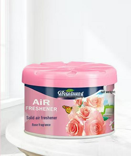 Green Island Solid Air Freshener - Toilet & Indoor Fragrance Balm for Odor Control