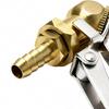Copper Air Chuck for Tire Inflation Featuring Steel Lock Clamp Universal for Most Inflators Quick Install