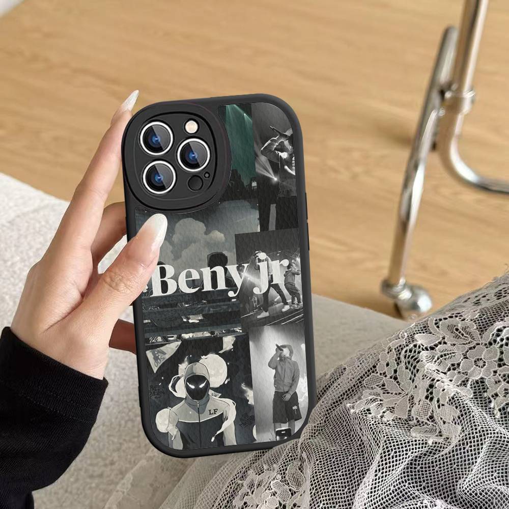 Classic Singer B-Beny J-Jr Phone Case For IPhone 16 15 14 11 12 13 Pro Max Plus Back Leather Shell