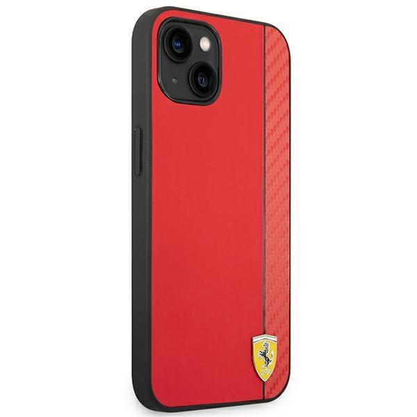 Ferrari Fehcp14Maxre Iphone 14 Plus / 15Plus 6.7 Czerwony/Red Hardcase Carbon