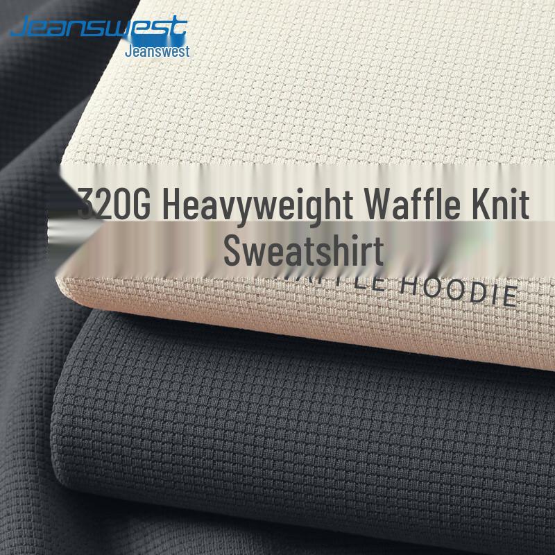 

Jeanswest Men s Waffle Knit Crewneck Sweatshirt 5XL