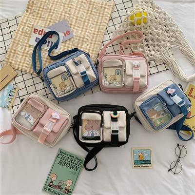 Japanse Style Kawaii Bag Girls Student Transparent Crossbody Bags