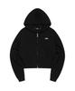 Lmc Wm Og Cropped Zip-Up Hoodie Black