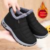 Waterproof Winter Boots for Women Plush Snow Boots Women Ankle Boots Warm Black Couple Cotton Couples Platform Shoes