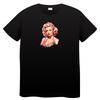 T-Shirt Pin-up Girl Motif CottonWill Be Opened In a New Window or Tab