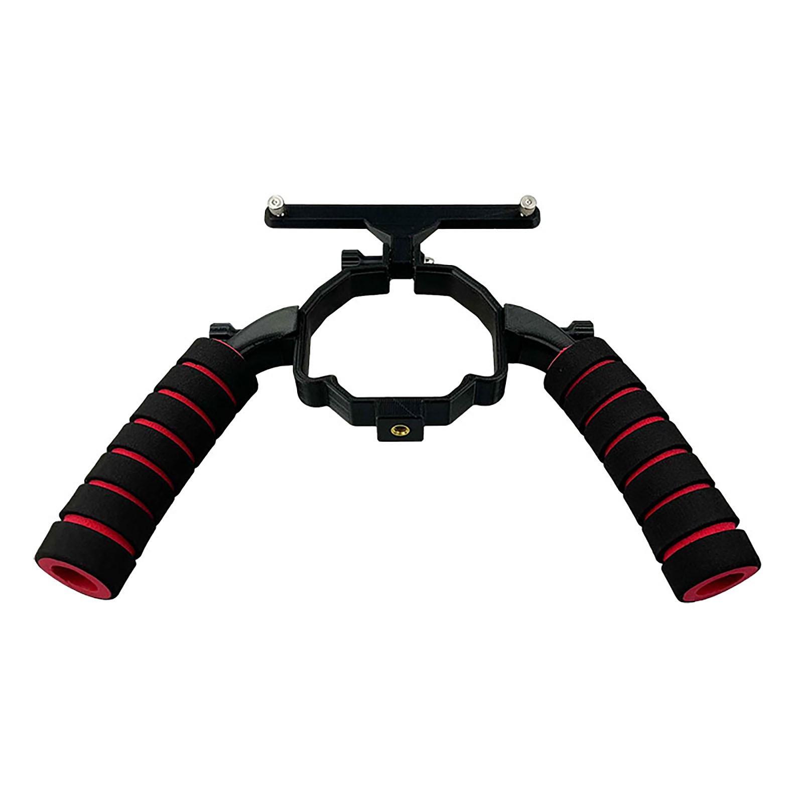 

Для DJI Mavic 3 Тринога з подвійною ручкою Кронштейн Дрон Наземна зйомка Модифікований ручний стабілізатор Стабілізатор DJI Mavic 3 Аксесуари для кіно B чорний