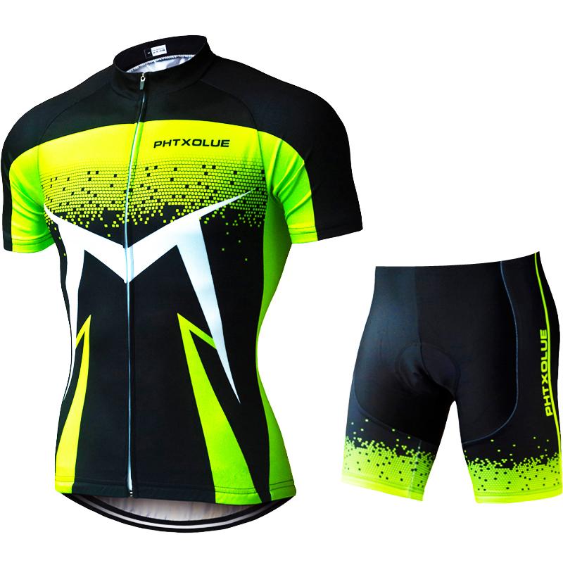 

2026 Phtxolue Pro Cycling Sets Men Cycling Jerseys Mtb Cycling Clothing Mountain Bicycle Bike Clothing Wear Maillot Ropa Ciclismo L