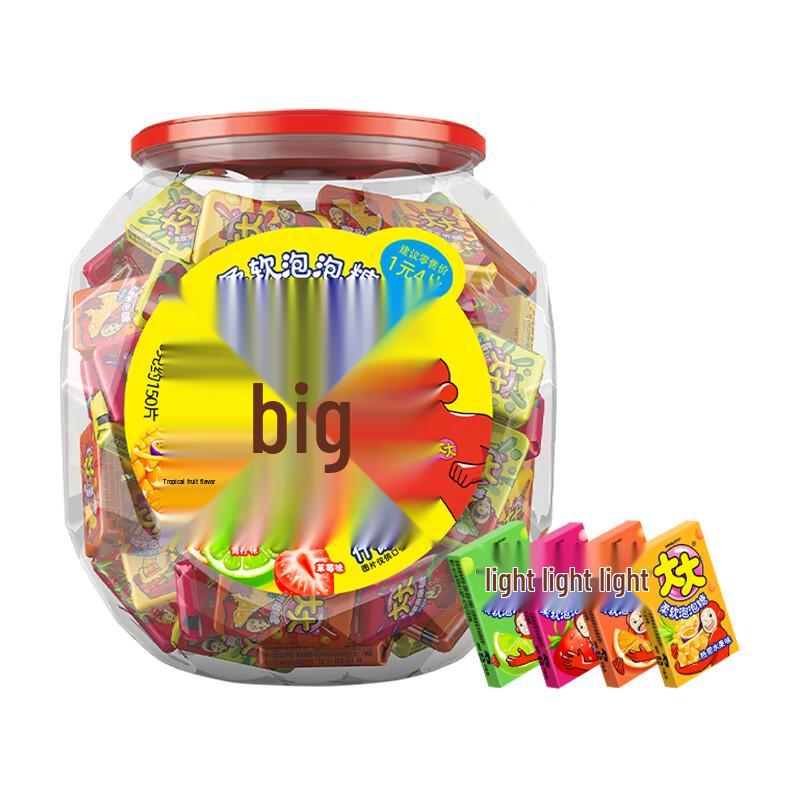 Grote Grote Kauwgom Verschillende Smaken, 630g