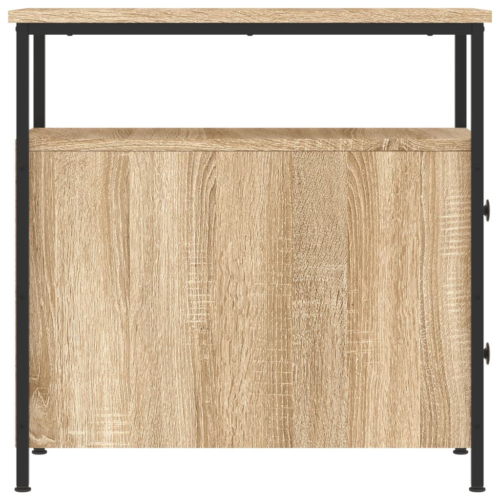Vidaxl Szafka Nocna, Dąb Sonoma, 30X60X60 Cm, Materiał Drewnopochodny