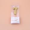 Golden Number Candles 0-9 Birthday Cake Candles High Quality Local Gold Number Candles