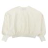 Lanvin Beautiful Wool Embroidered Cardigan for Women, Off-white, Size 38, 2405840 Tops 38 Off whiteUsed