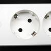 European charging socket European standard concealed strip, plugged European style with sockets 2 ports, 4000W,