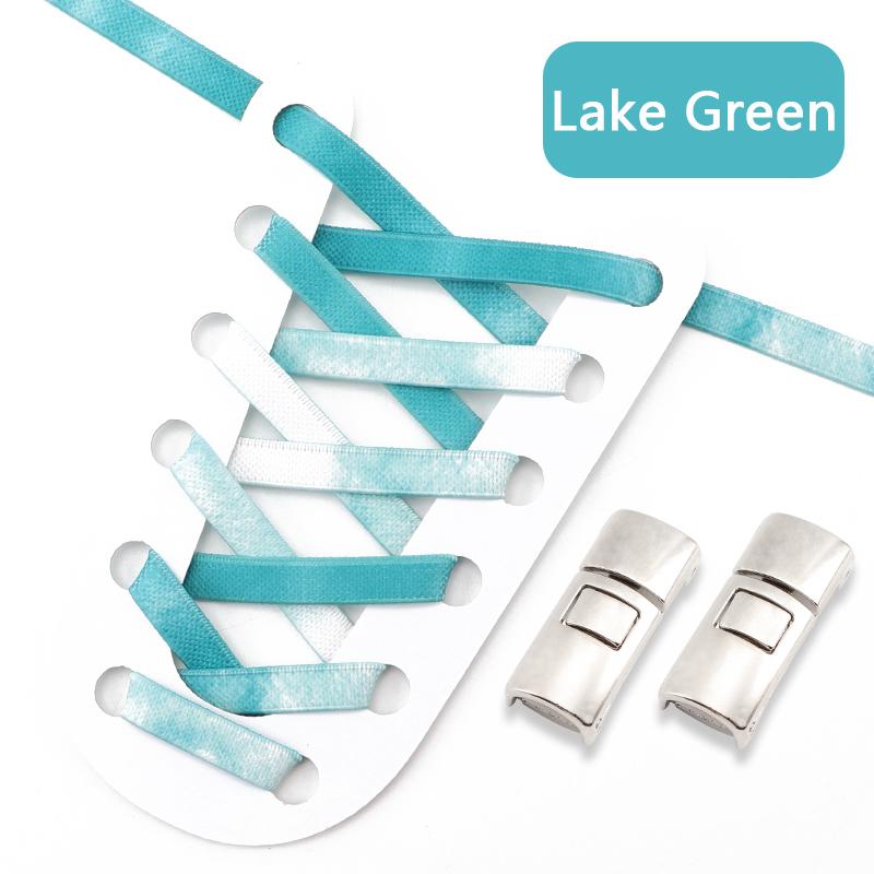 1 Pair Elastic Shoelaces Without Ties Metal buckle Lazy Shoe Laces For  Sneakers Rubber band Sports Enthusiasts Flat Shoes Lace