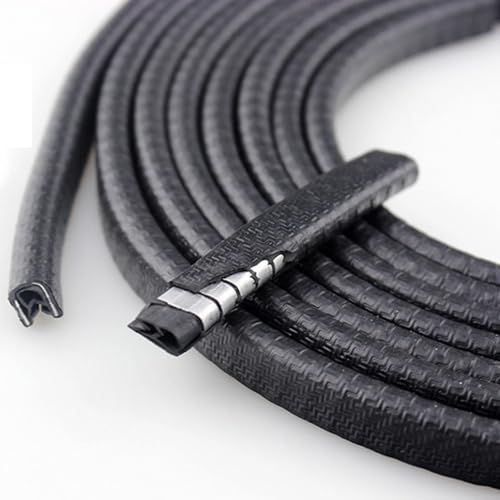 

K-AAFY Car Door Edge Molding, Door Molding, Shockproof, U-Shaped, Door Edge Protector, Stylish, Quiet, Scratch Prevention, Protection, Custom, Dr