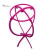 Puntos Portable Solid Color Wigs Display Stand Head Mannequin Hair Hat Hairpiece Holder