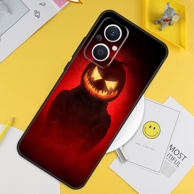 Halloween Pumpkin Ghost Mummy For OPPO Reno 14 12 11 10 13 Pro 8T 11F 12F 13F 14F 7 8 Lite OPPO Find X9 X8 X6 X5 Pro Case