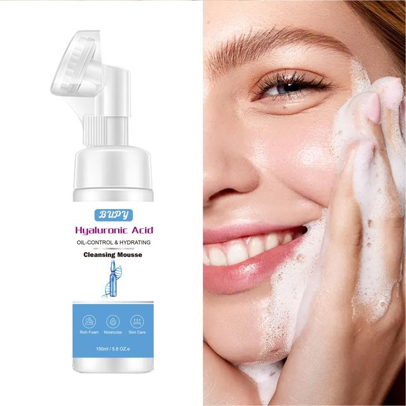 Cleansing Mousse, Gentle Foaming Wash and Remover, Two-in-one Amino Acid Facial Cleanser, Skin Care