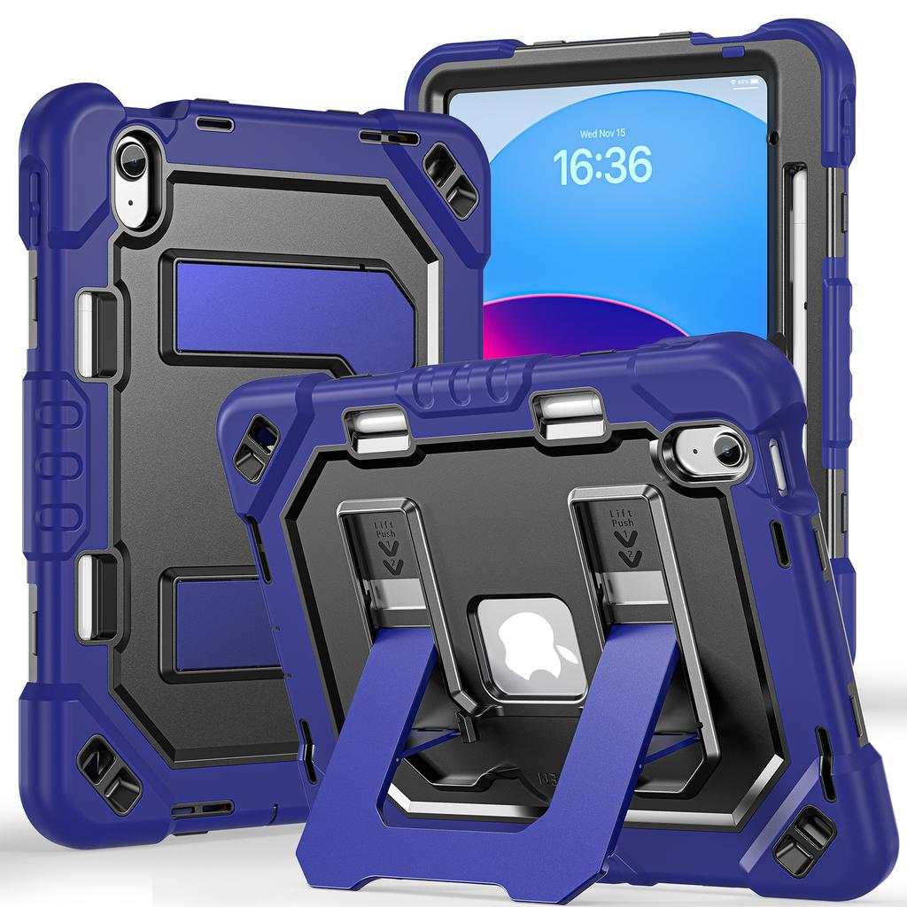 Tablet Case for IPad 10th 2022 11th 2025 with Pencil Slot 10th 11th Gen Stand Cases Cover Thick Heavy Duty 10.9 11 Inch