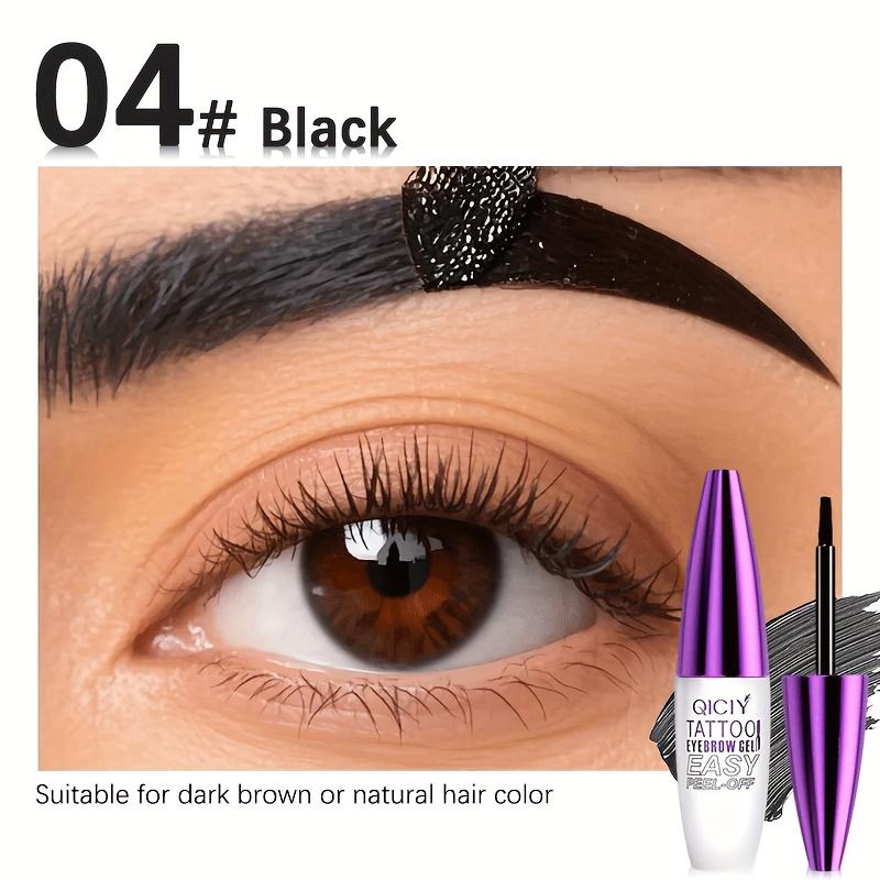 

Змивна гелева тінт-фарба для брів – Довготривалий водостійкий гель-тату для брів, стійкий до розмазування та легкий у знятті для щоденного та особливого макіяжу 04#