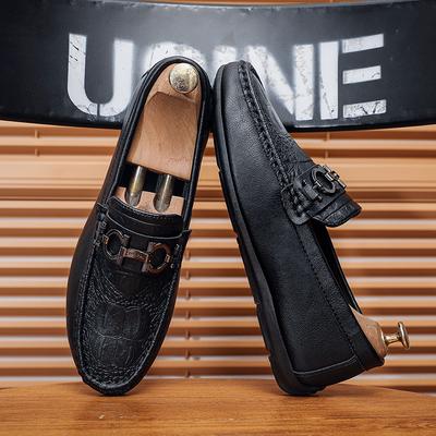 Doudou Shoes Men's New One-pedal Lazy High-end Men's Shoes