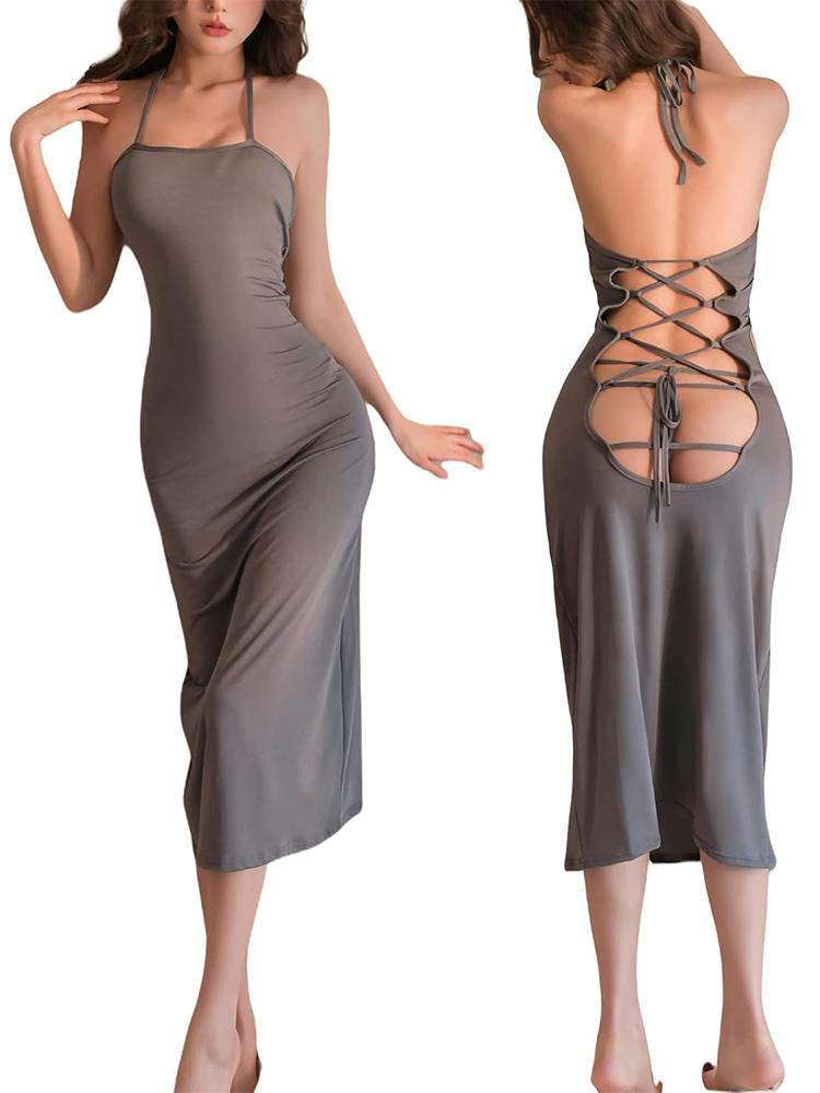 Pajamas Female Sexy Retro Cheongsam Style Uniform Temptation Large Set Seductive Sexy Underwear Uniform Sex Night Outfits Girl