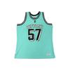 Używany TIFFANYCo.MitchellNessNBA TiffanyMitchell NessNBA 23SS Koszulka do koszykówki Koszulka meczowa Siateczkowy top na ramiączkach Rozmiar XL Tiffany BlueBlack