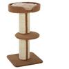 Cat Tree with Bed, Cushion, Plush Cover, and Sisal Rope Poles