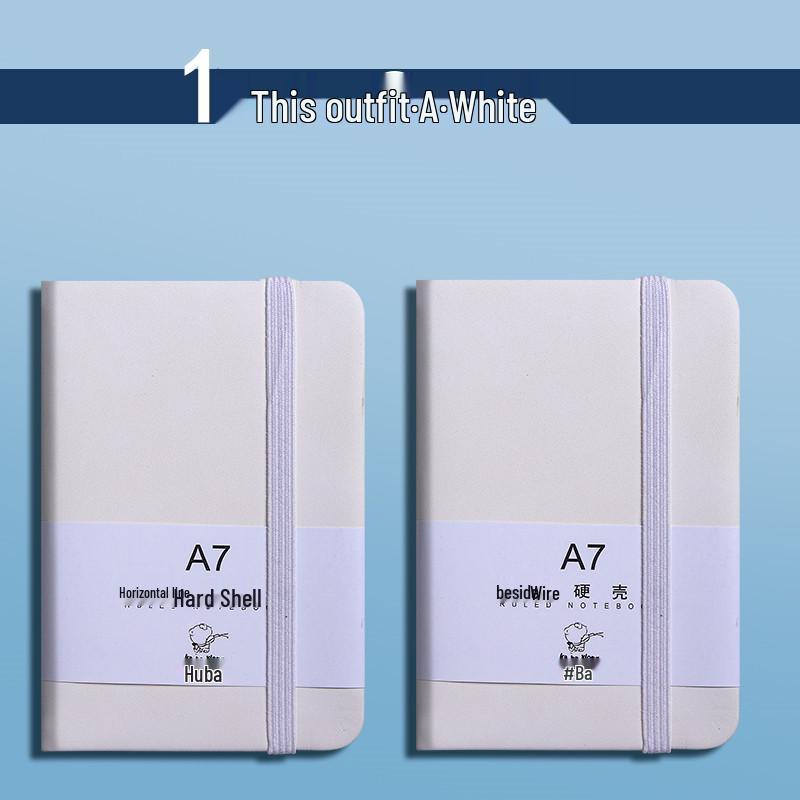 Минималистичный карманный блокнот A7 - Портативный офисный дневник