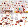 30Pcs Bright Hanging Decorations Circus Themed Party Ornament Sustainable Paper Crafts For Birthday Wedding Celebration X3UC